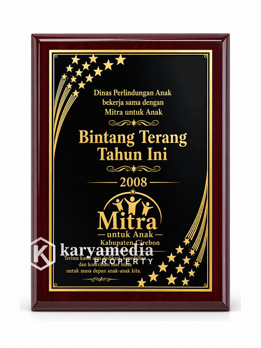 Plakat Kayu Premium 35