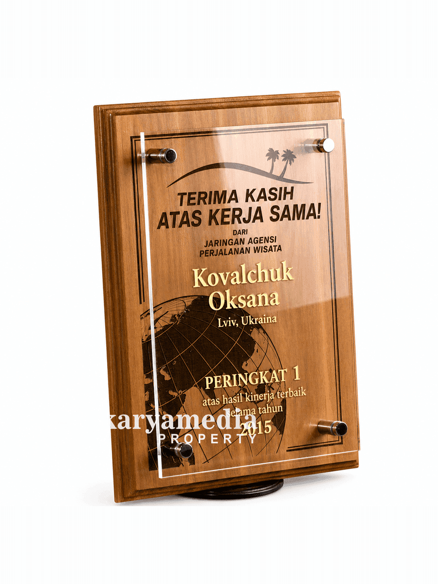 Plakat Kayu Premium 49
