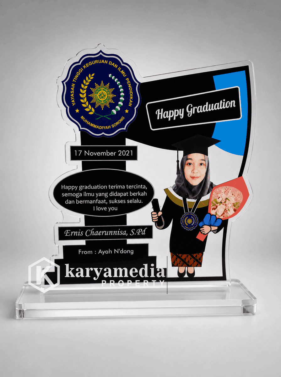 Plakat Wisuda Akrilik 16