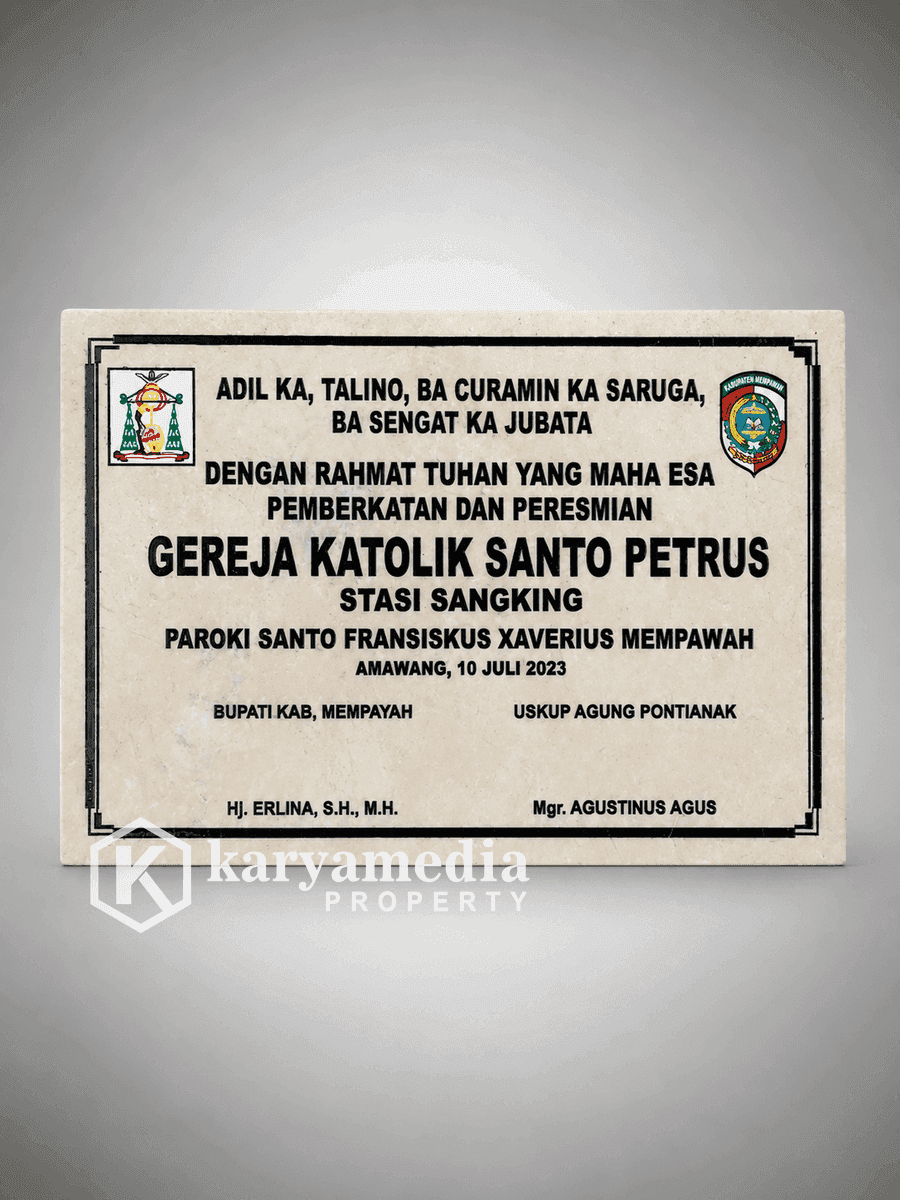 Prasasti Marmer 8