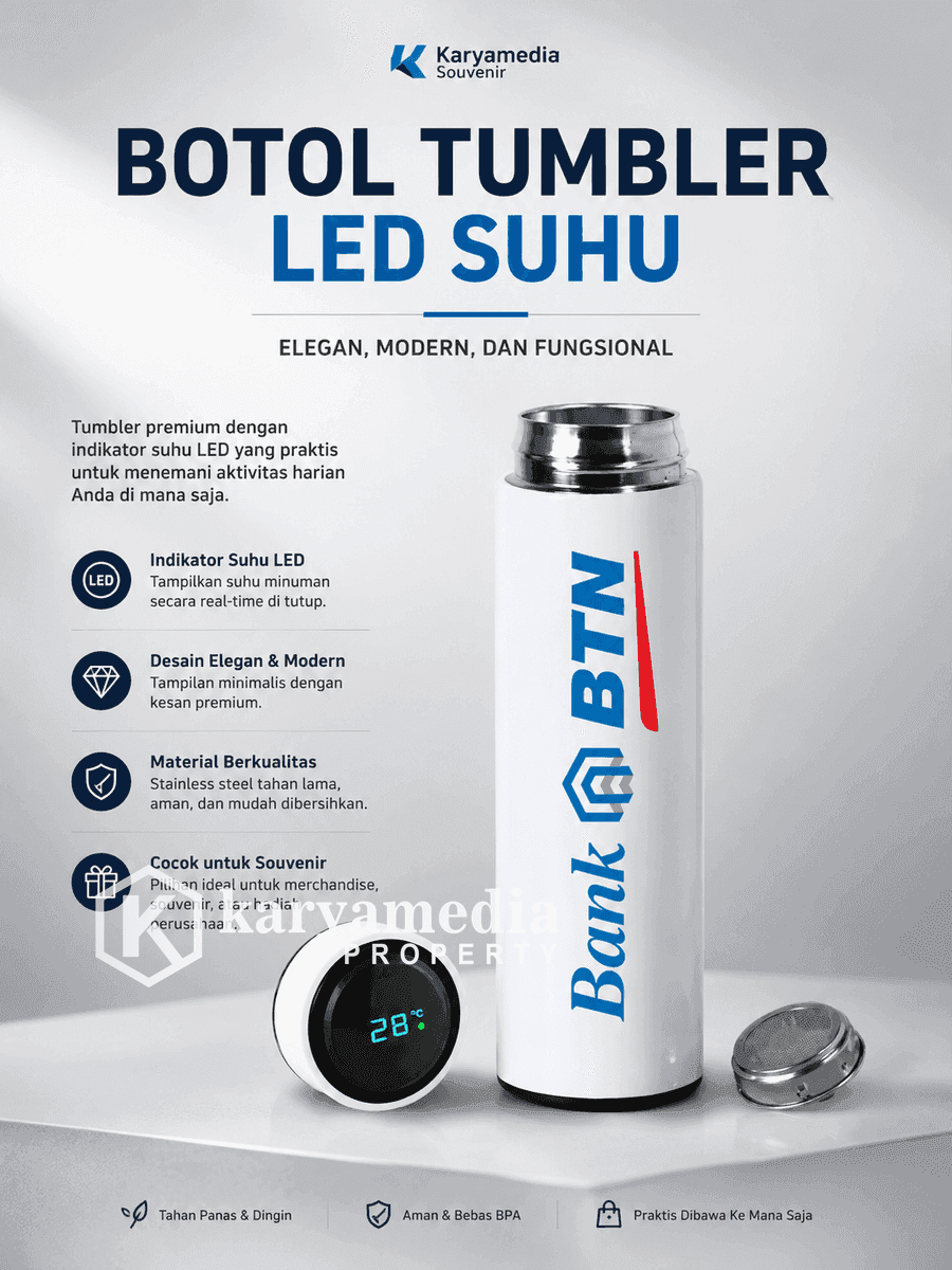 Tumbler Custom Murah Berkualitas untuk Semua Kebutuhan