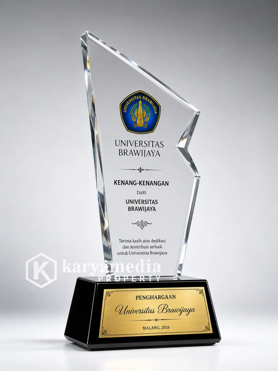 Piala Resin untuk Pariwisata & Perhotelan Jawa Tengah
