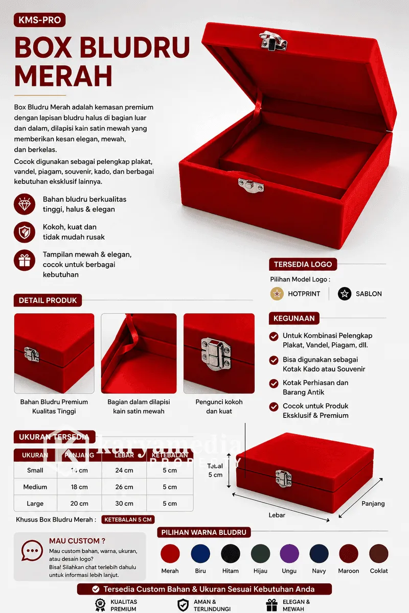 Box Bludru 6 - Box Bludru Karyamedia Jogja
