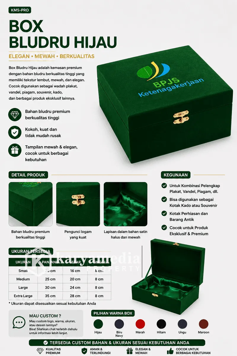 Box Bludru 8 - Box Bludru Karyamedia Jogja