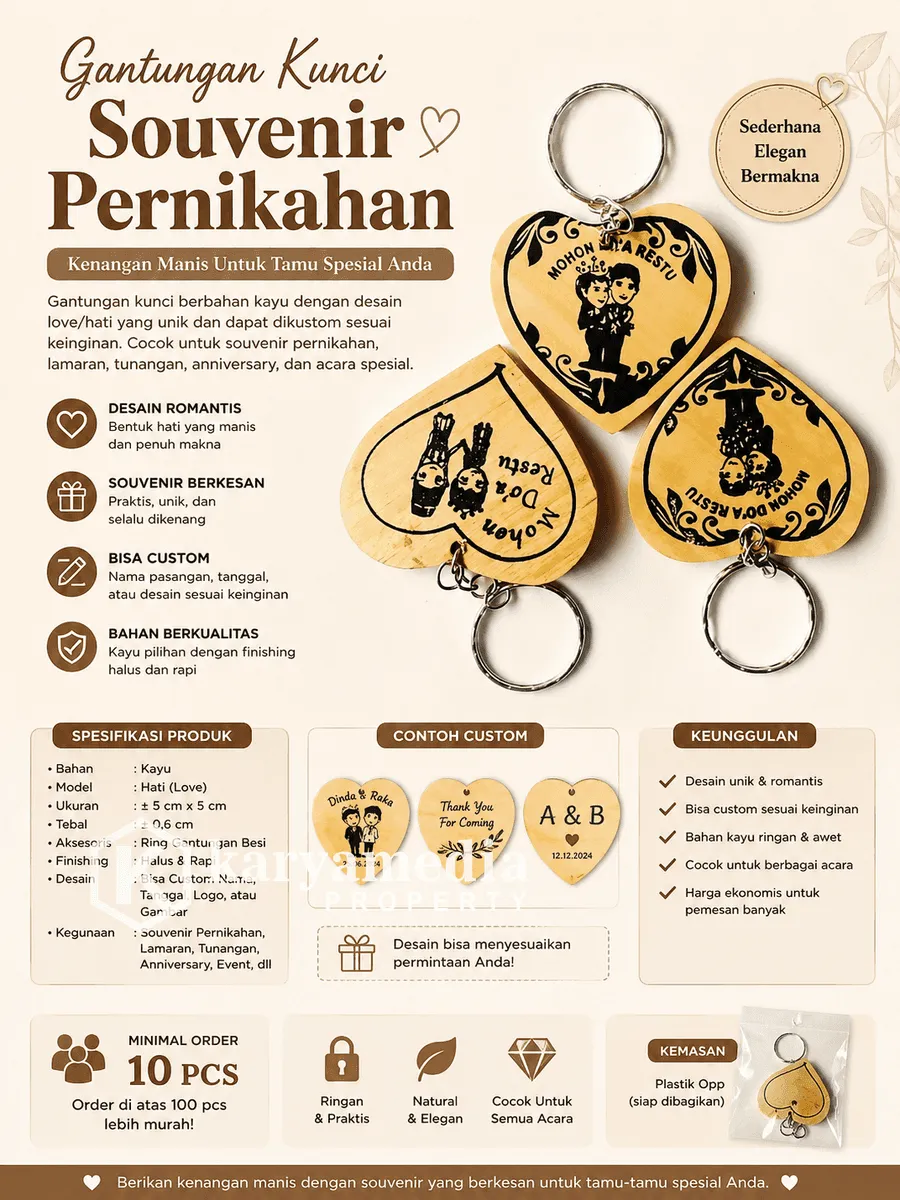 Gantungan Kunci 12 - Gantungan Kunci Karyamedia Souvenir