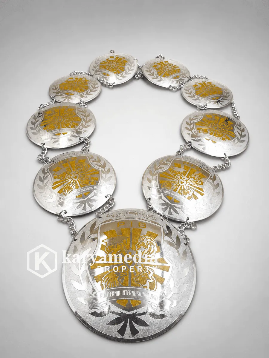 Kalung Rektor Politeknik Internasional Bali - Kalung Rektor Karyamedia Souvenir