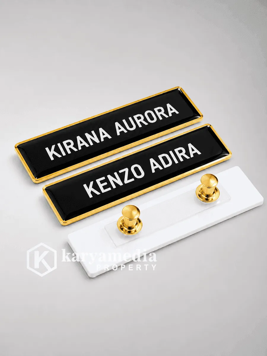 Name Tag 12 - Name Tag Karyamedia Jogja