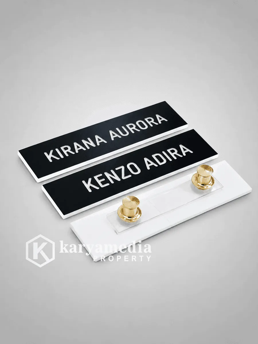 Name Tag Tema Laut untuk Event Instansi & Kampus di South