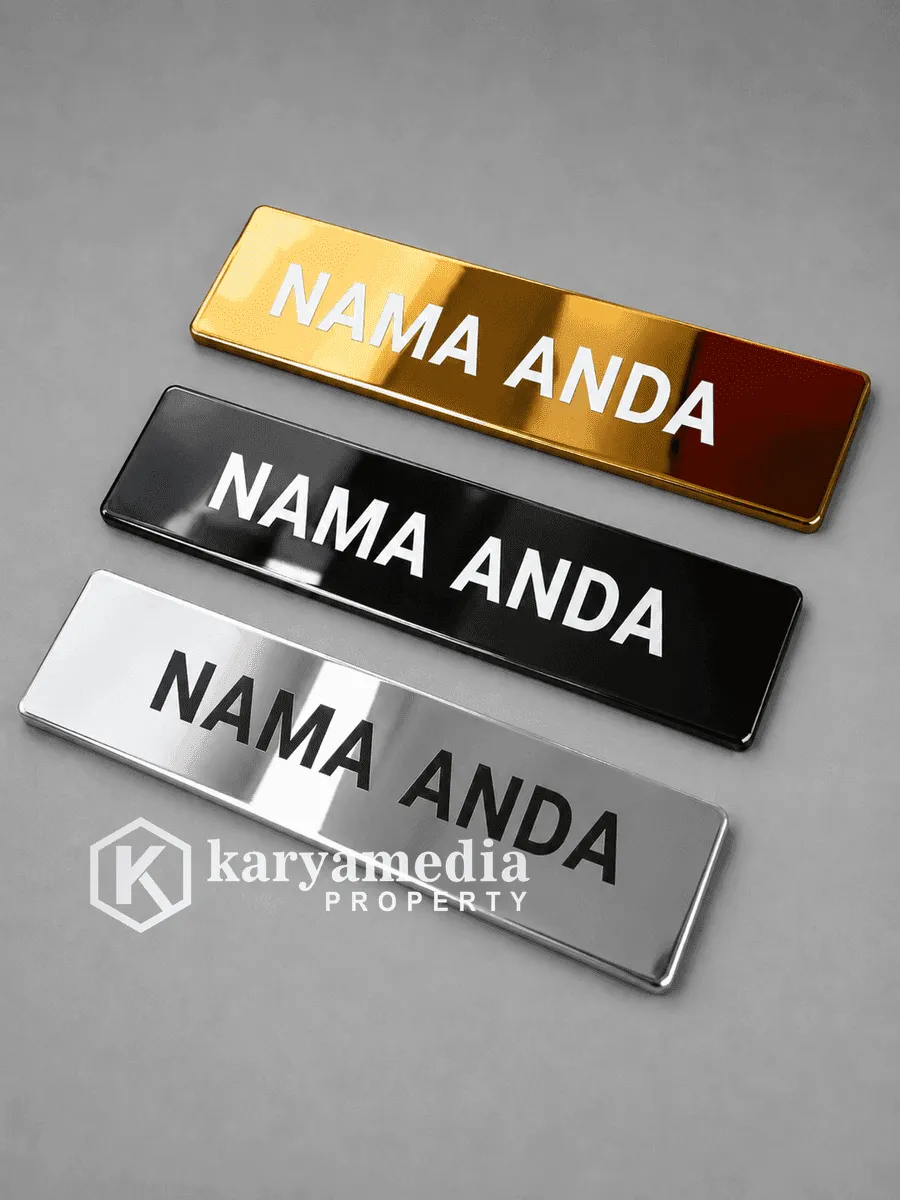 Name Tag 21 - Nama Dada Karyamedia Jogja
