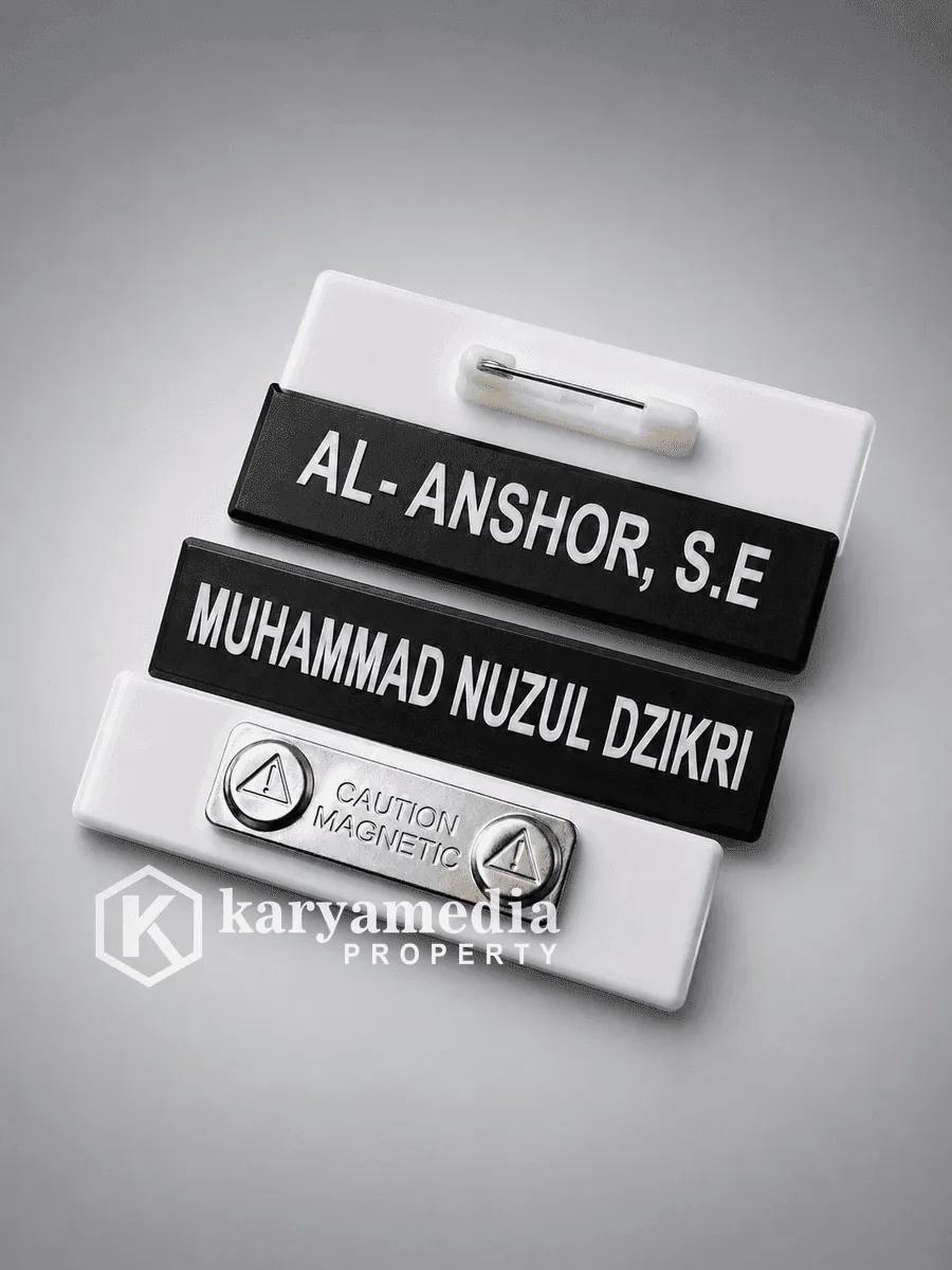 Name Tag 23 - Name Tag Karyamedia Jogja
