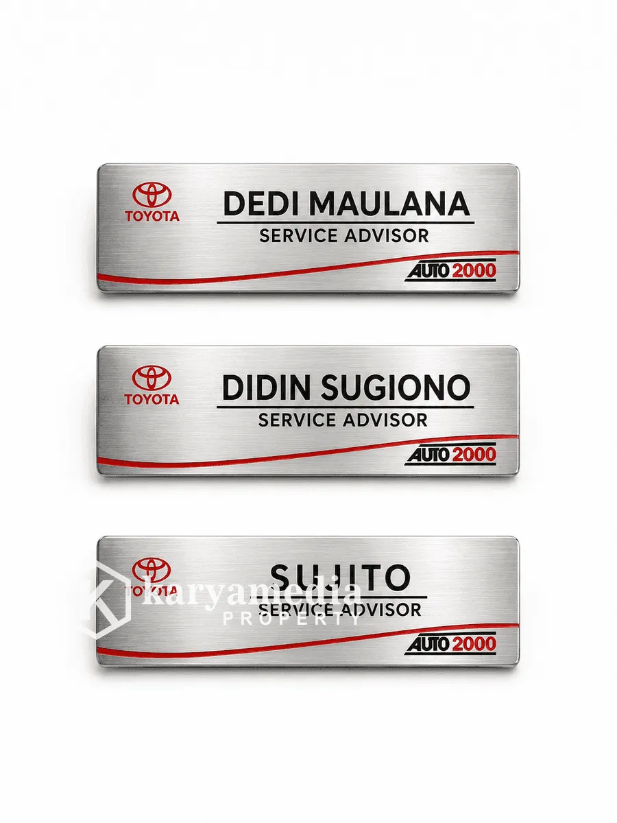Name Tag 28 - Nama Dada Karyamedia Jogja