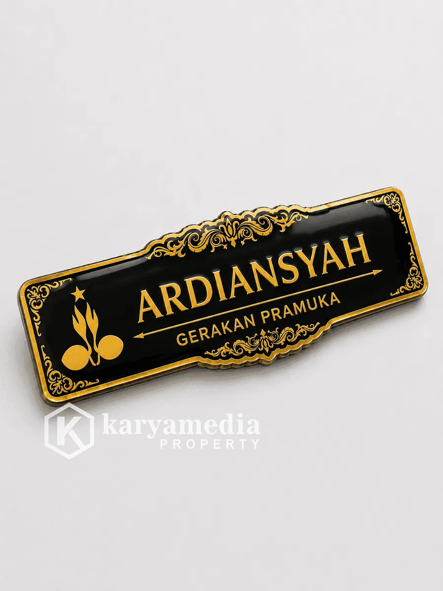 Name Tag 6 - Name Tag Karyamedia Jogja
