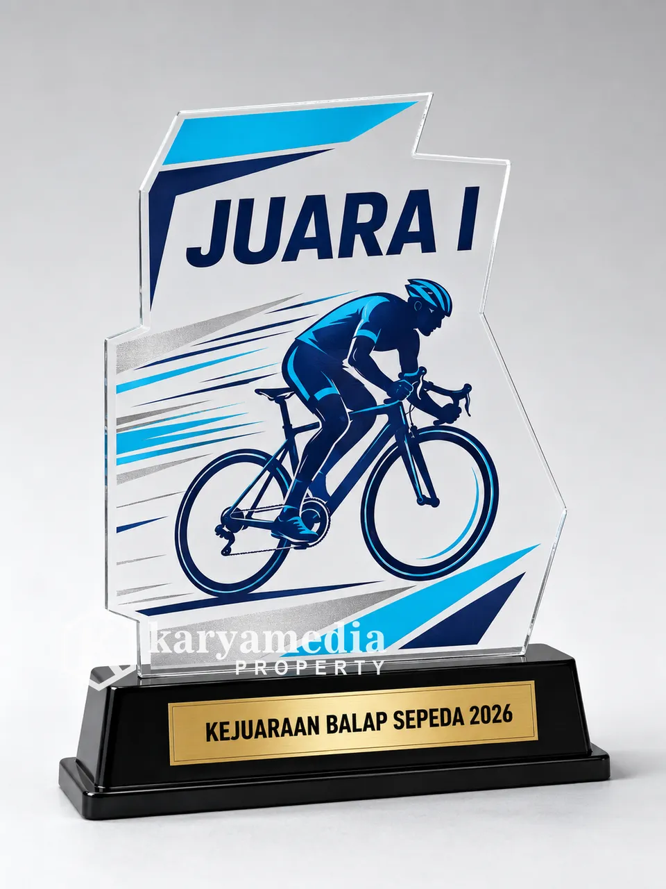 Piala Balap Sepeda - Piala Olahraga Karyamedia Jogja