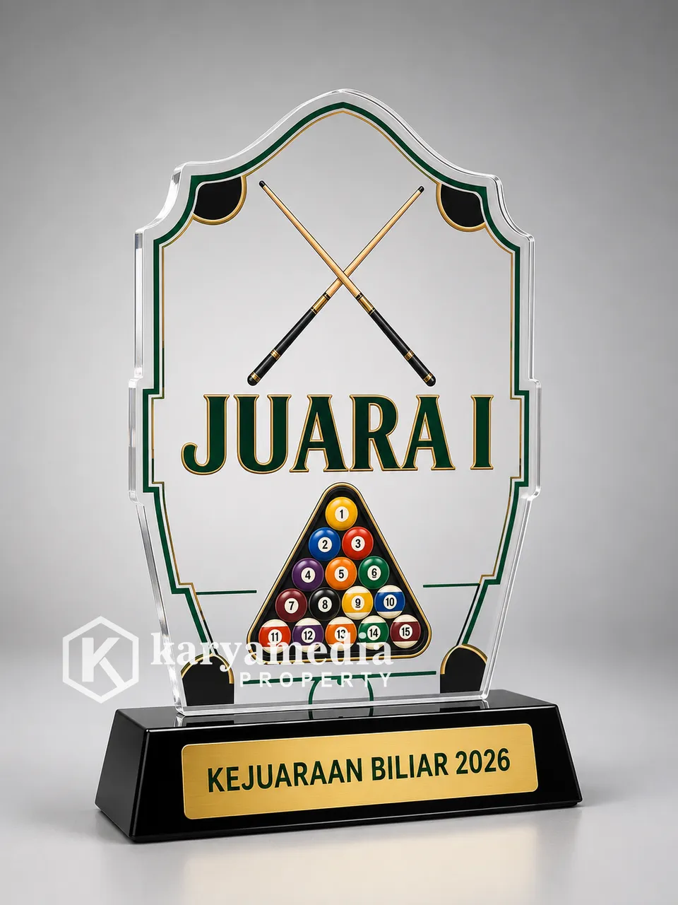 Piala Billiard - Piala Olahraga Karyamedia Jogja