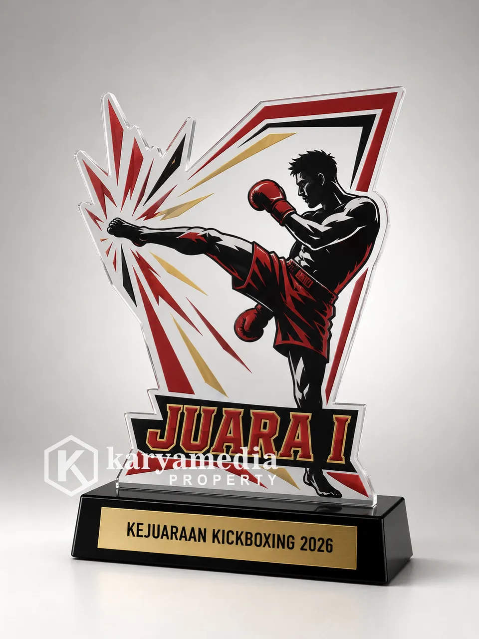 Piala Kick Boxing - Piala Olahraga Karyamedia Jogja