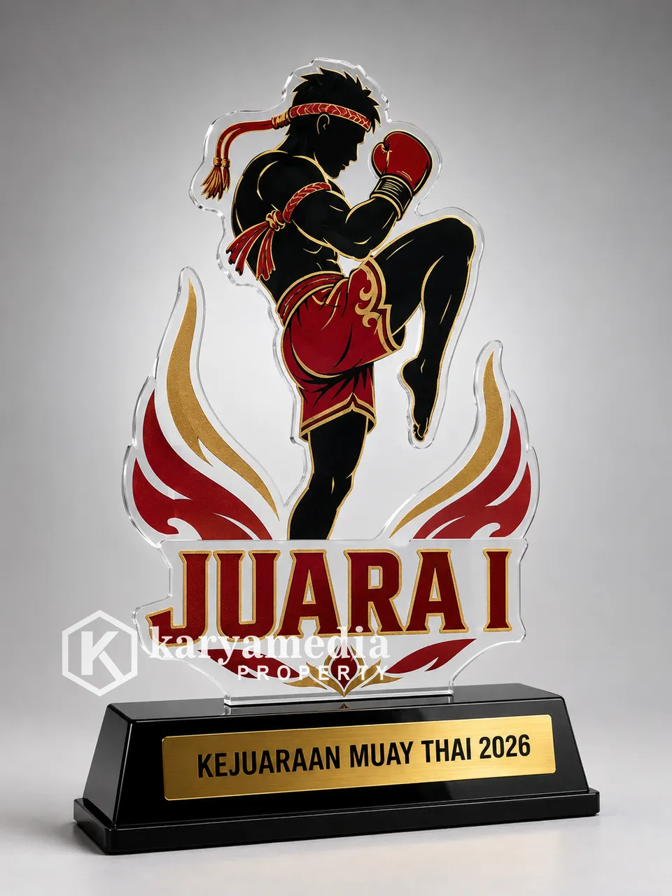 Piala Muay Thai - Piala Olahraga Karyamedia Jogja