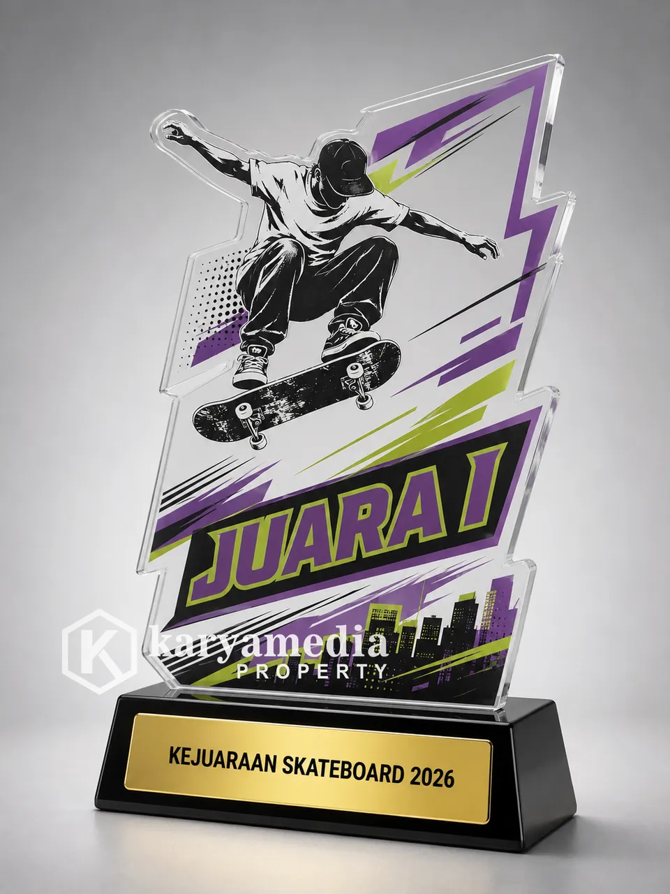 Piala Scateboard - Piala Olahraga Karyamedia Jogja