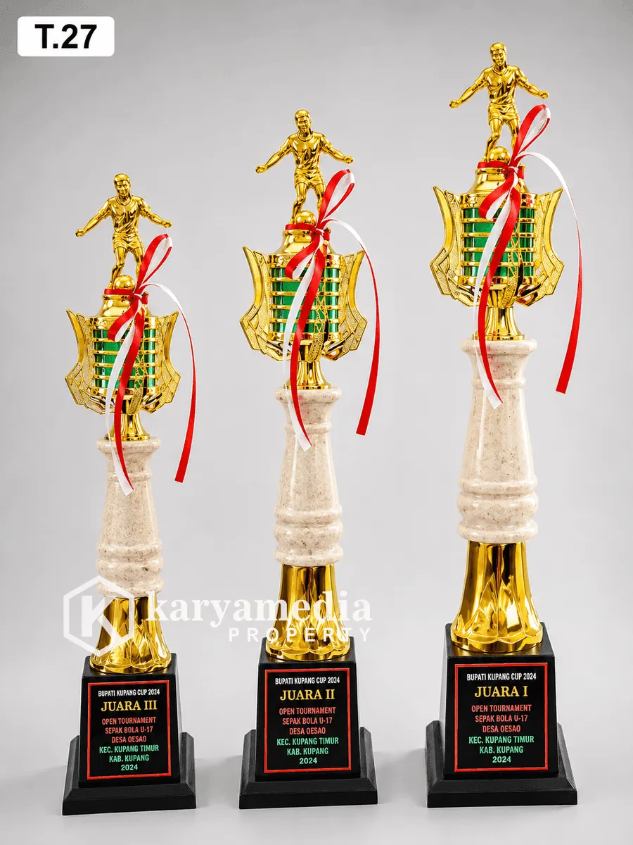 Piala Trophy untuk Olahraga Bengkulu Berkualitas