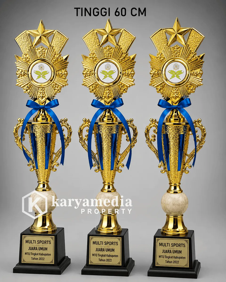 Piala Trophy 43 - Piala Trophy Karyamedia Souvenir