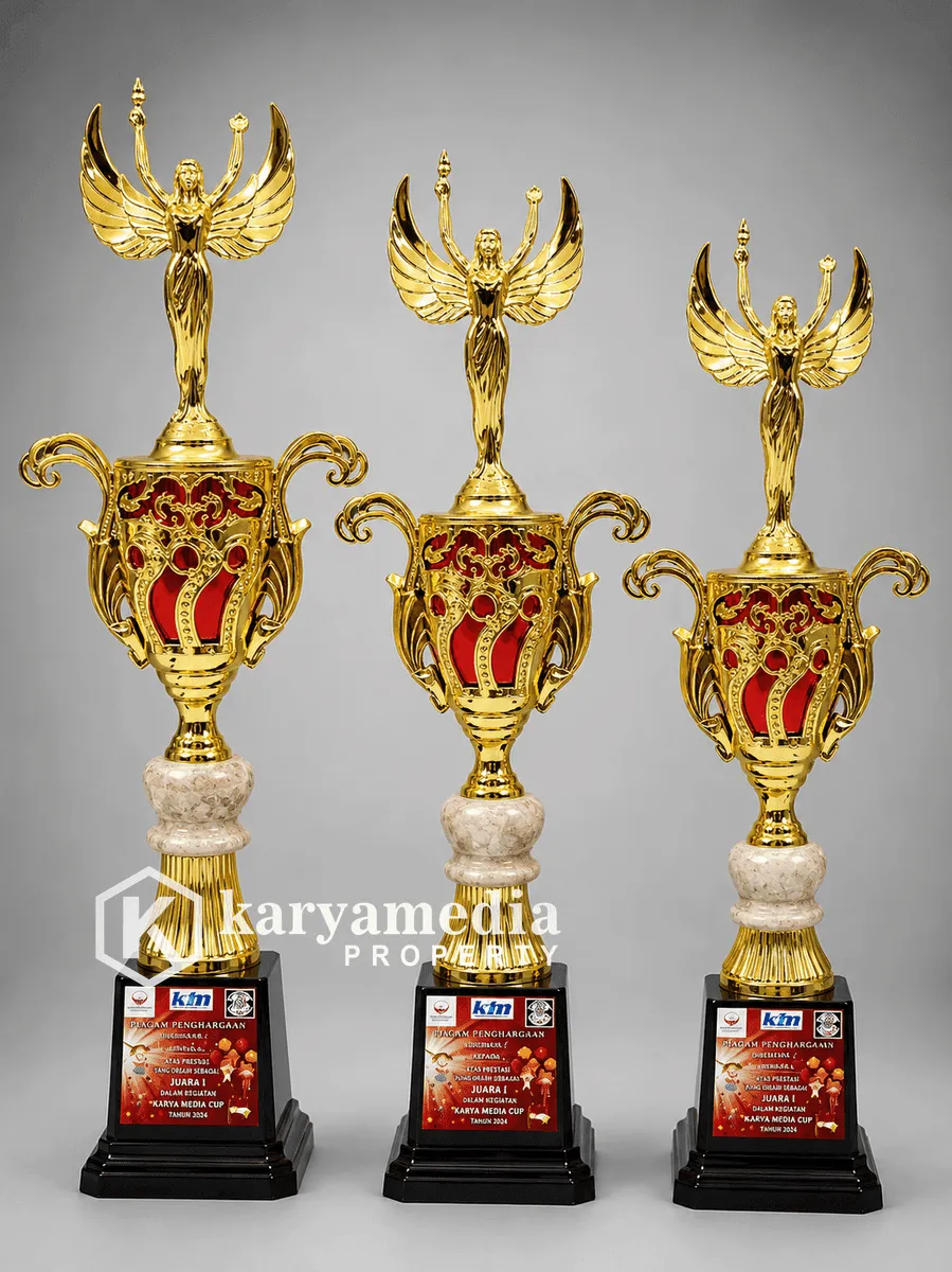 Piala Trophy 45 - Piala Trophy Karyamedia Souvenir