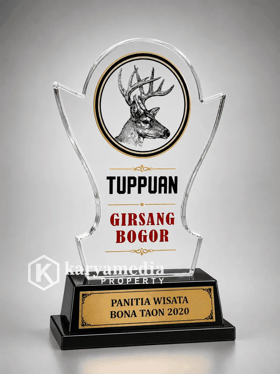 Plakat Akrilik untuk Pemerintahan Kalimantan Barat LENGKAP