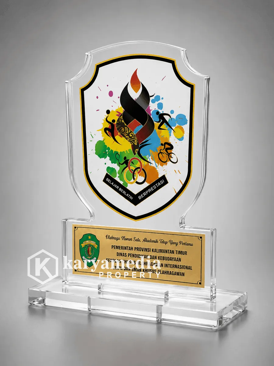 Plakat Akrilik untuk Olahraga Maluku Utara Pilihan Tepat