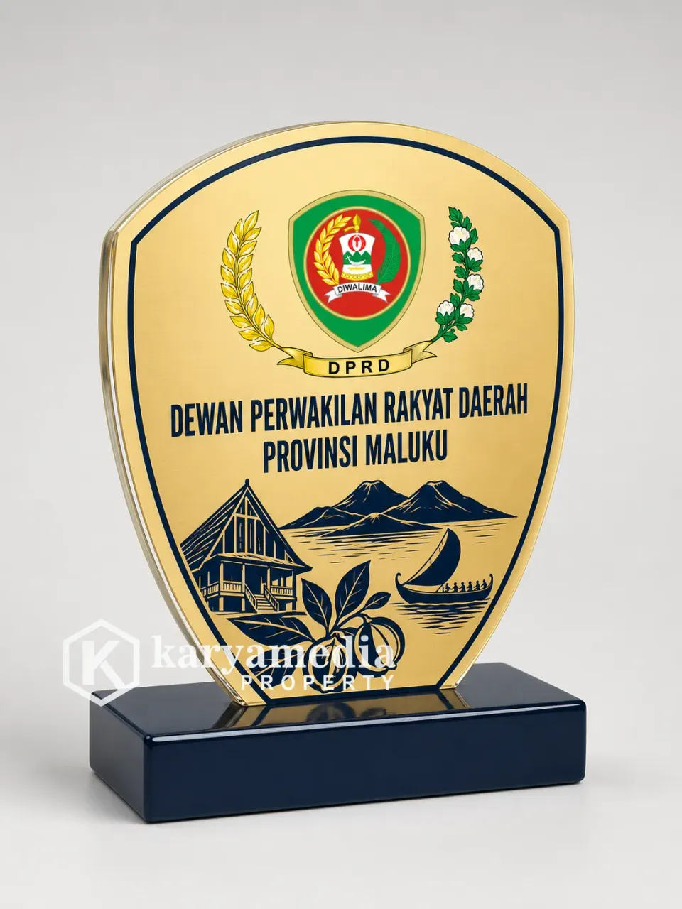 Plakat DPRD Maluku - Semua Produk Karyamedia Souvenir