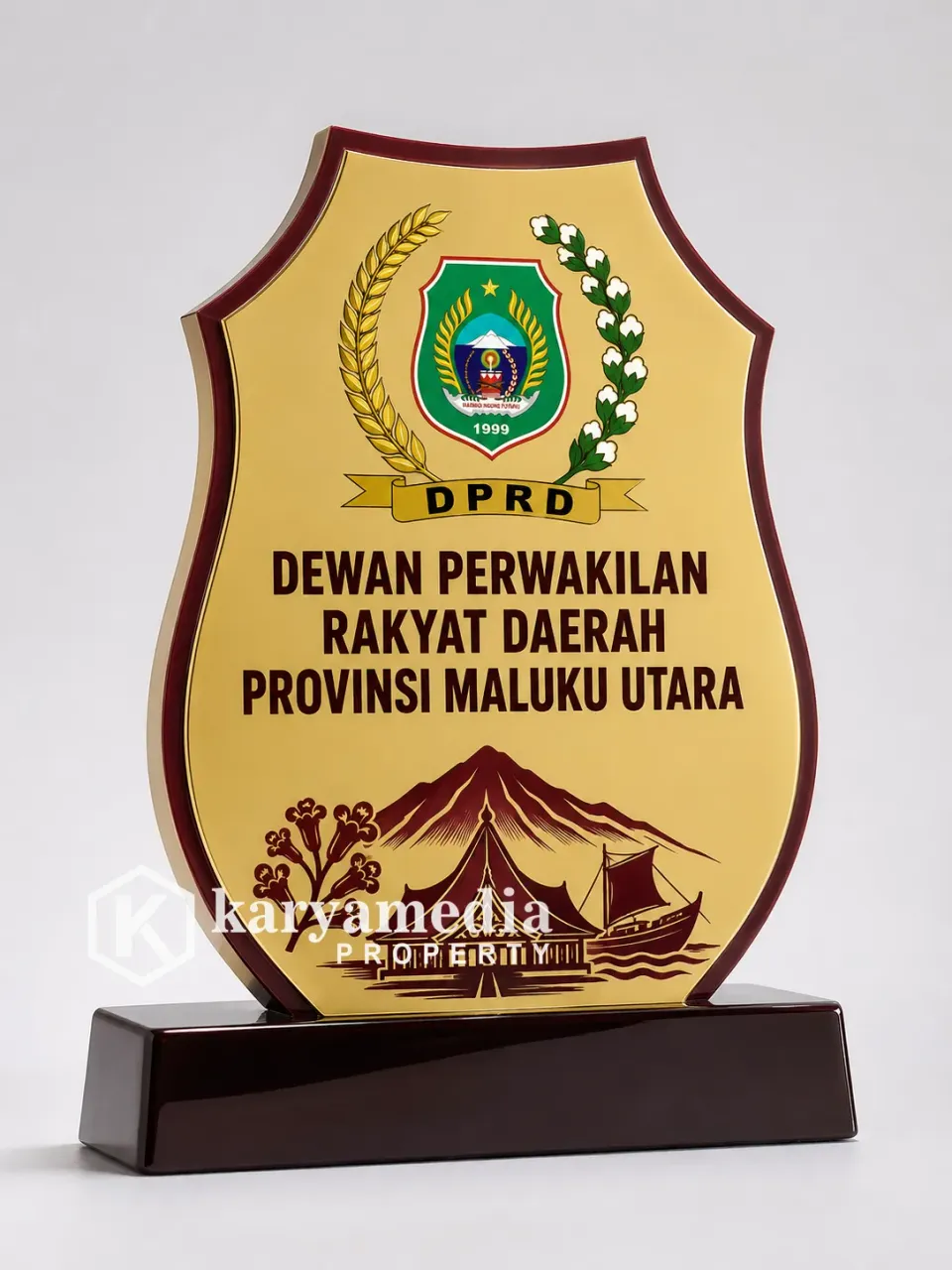 Plakat DPRD Maluku Utara - Semua Produk Karyamedia Souvenir