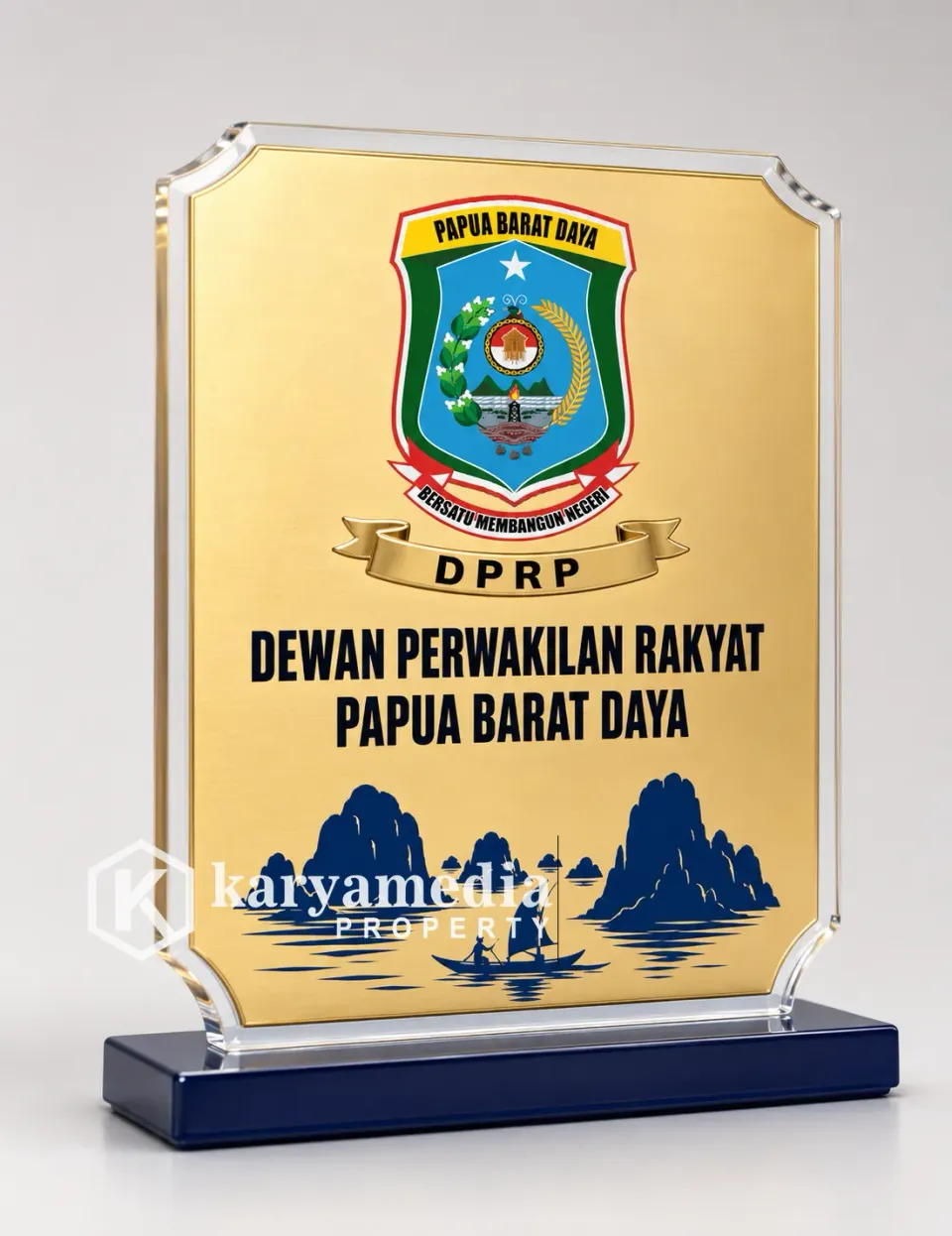Plakat DPR Papua Barat Daya - Semua Produk Karyamedia Souvenir