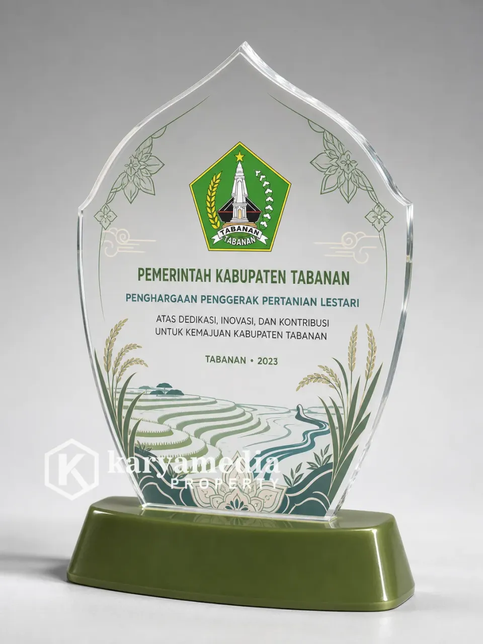 Plakat Kabupaten Tabanan - Bali, NTB & NTT Karyamedia Souvenir