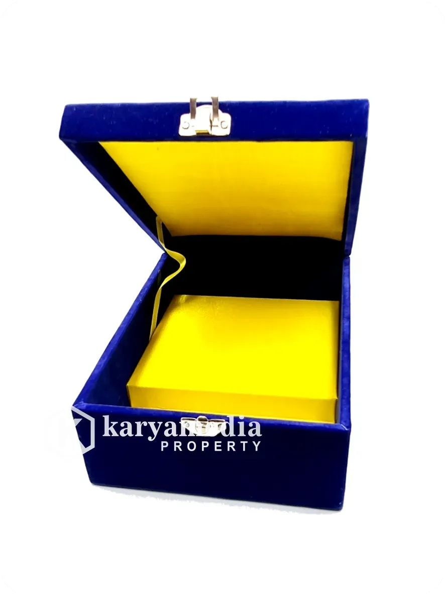 Box Bludru Biru