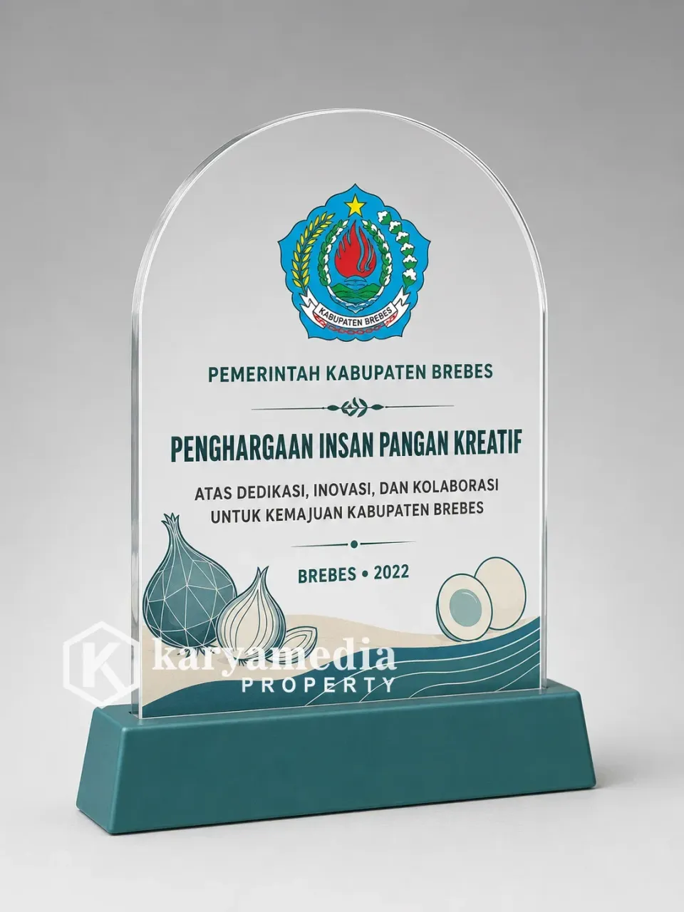 Plakat Kabupaten Brebes - Jawa Karyamedia Souvenir