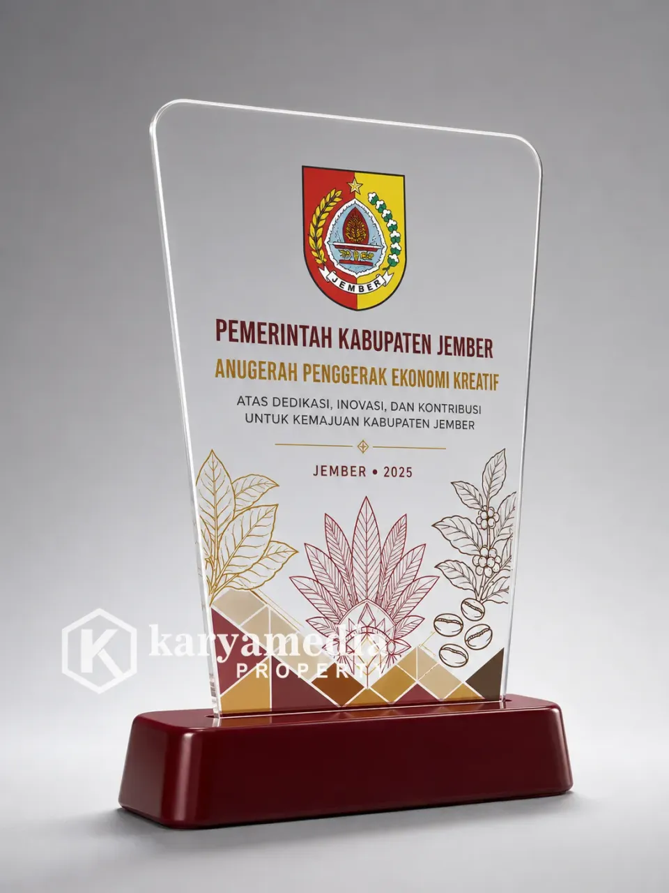 Plakat Kabupaten Jember - Jawa Karyamedia Souvenir
