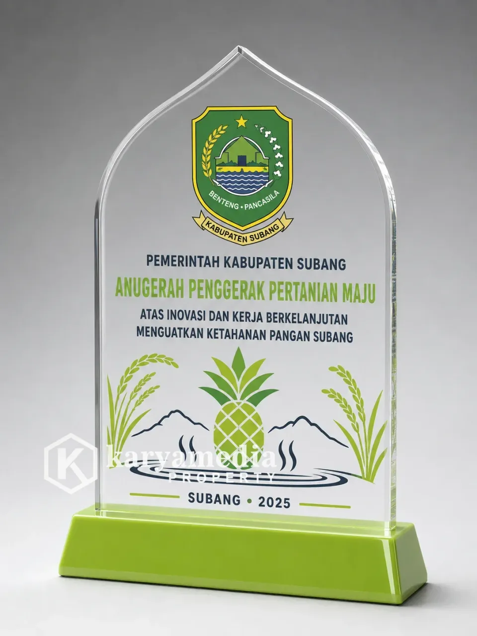 Plakat Kabupaten Subang - Jawa Karyamedia Souvenir