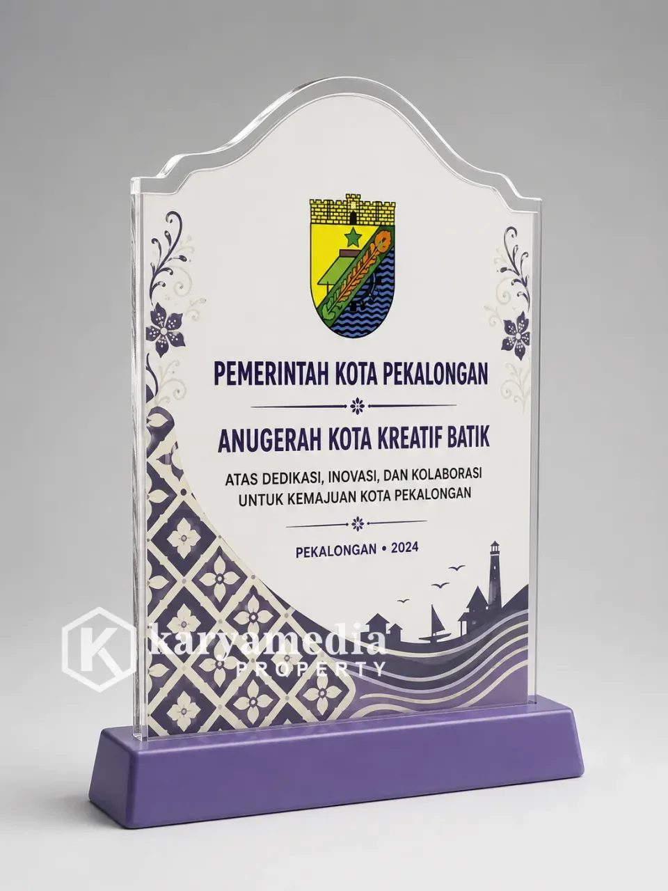 Plakat Kota Pekalongan - Jawa Karyamedia Souvenir