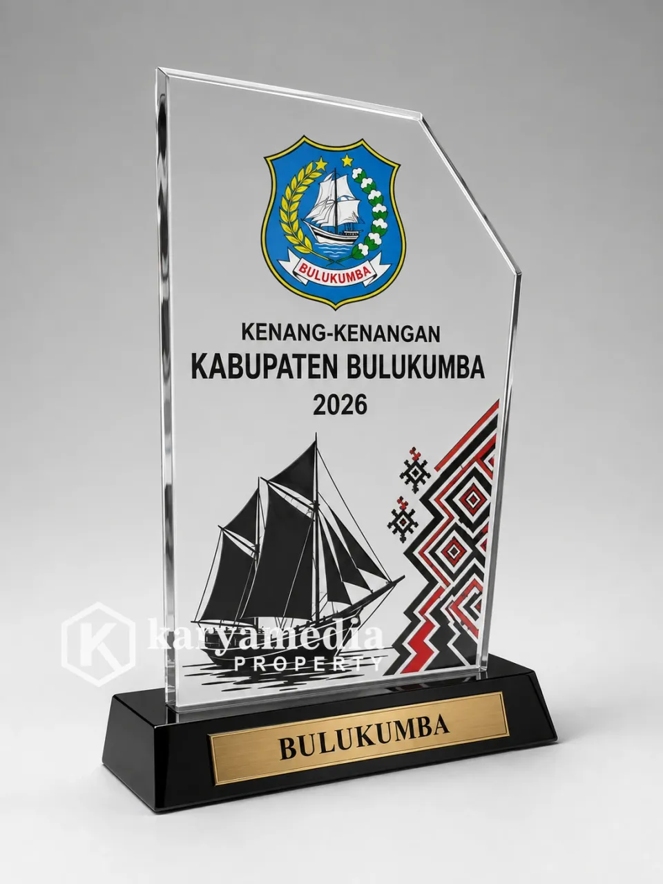 Plakat Kabupaten Bulukumba - Sulawesi Karyamedia Souvenir