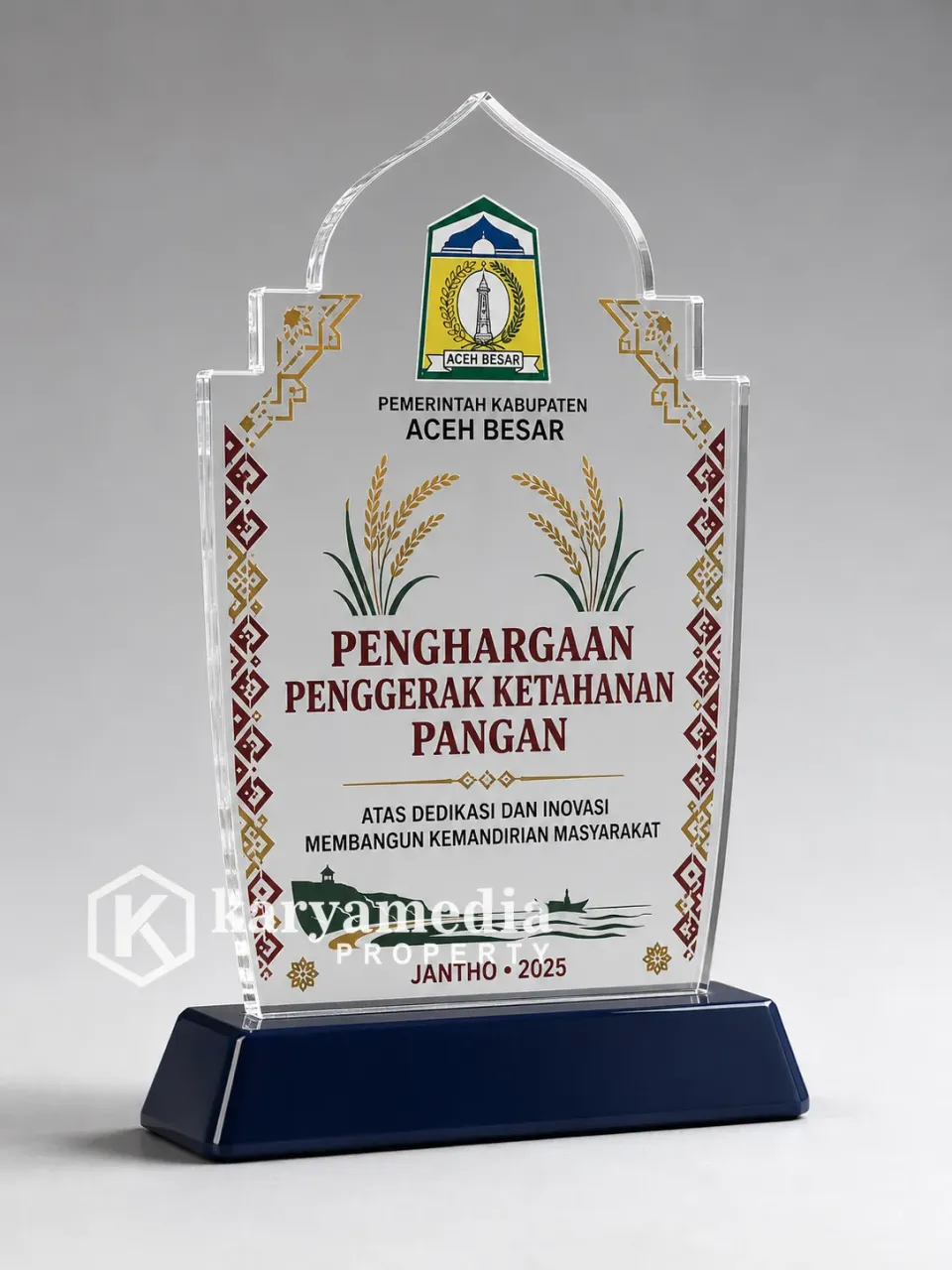 Plakat Kabupaten Aceh Besar - Sumatera Karyamedia Souvenir