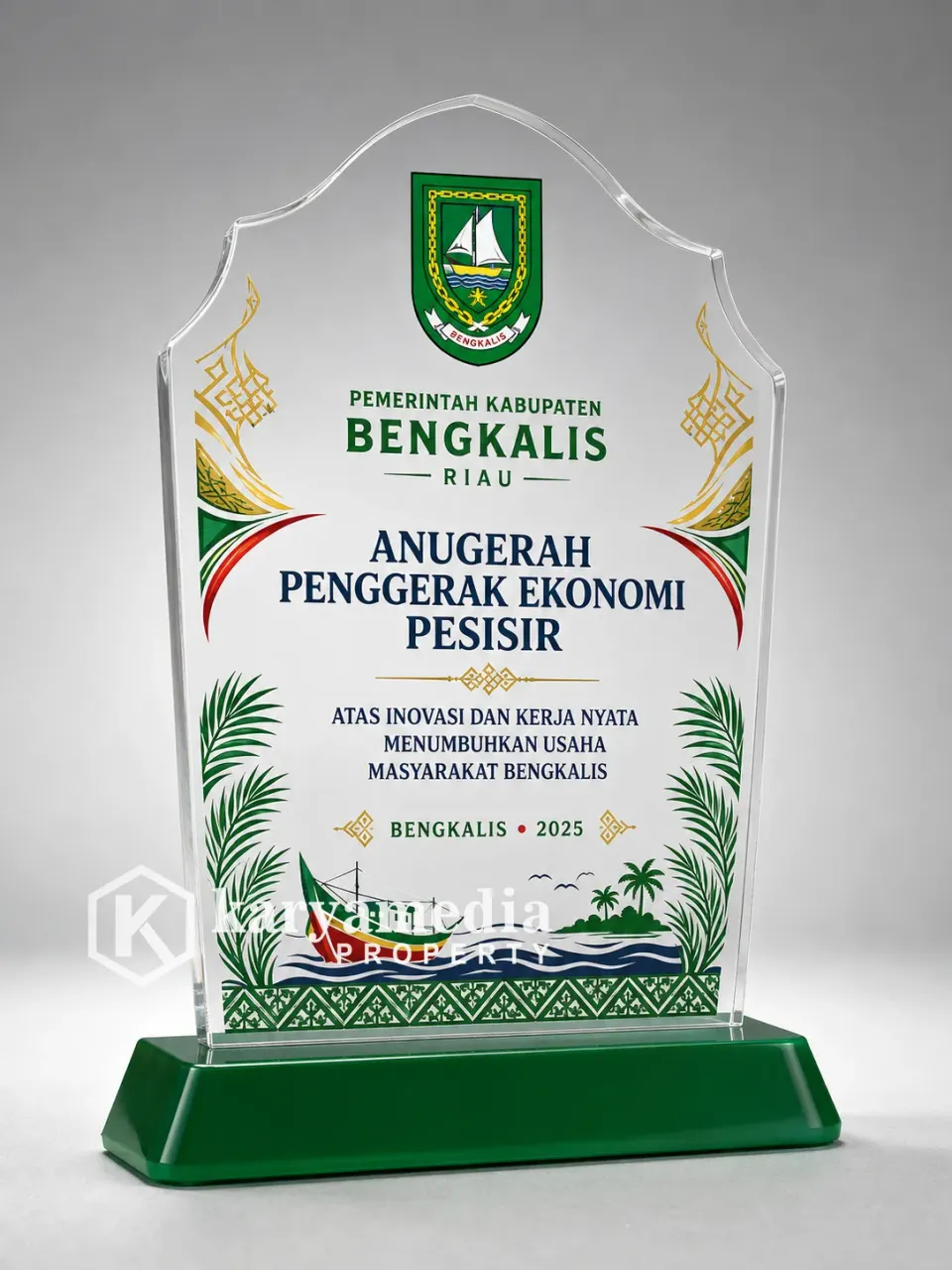 Plakat Kabupaten Bengkalis - Sumatera Karyamedia Souvenir