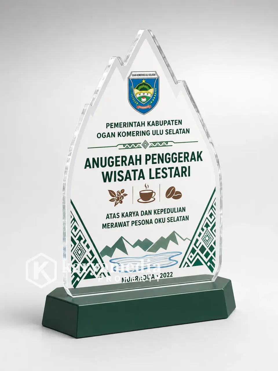 Plakat Kabupaten Ogan Komering Ulu Selatan - Sumatera Karyamedia Souvenir