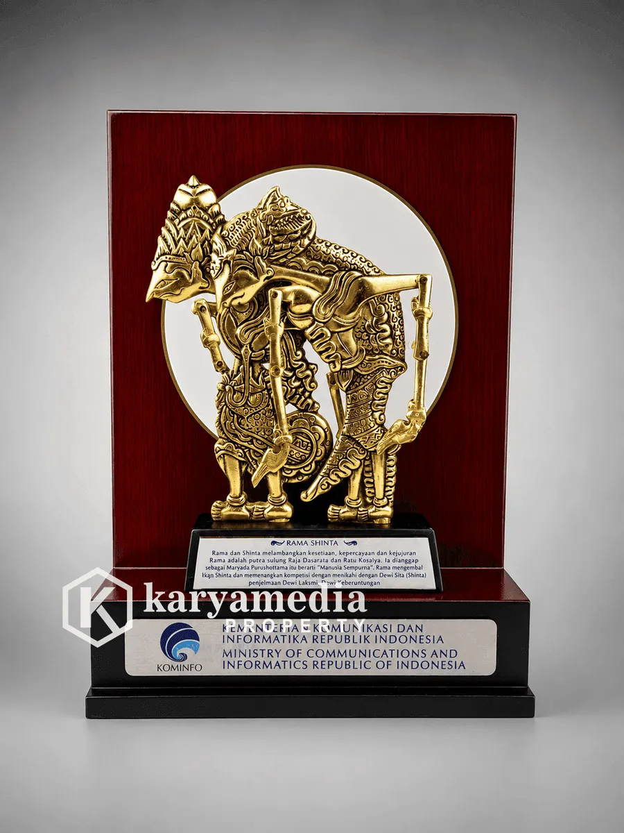 Plakat Wayang Rama Shinta Kuningan - Plakat Wayang Karyamedia Souvenir