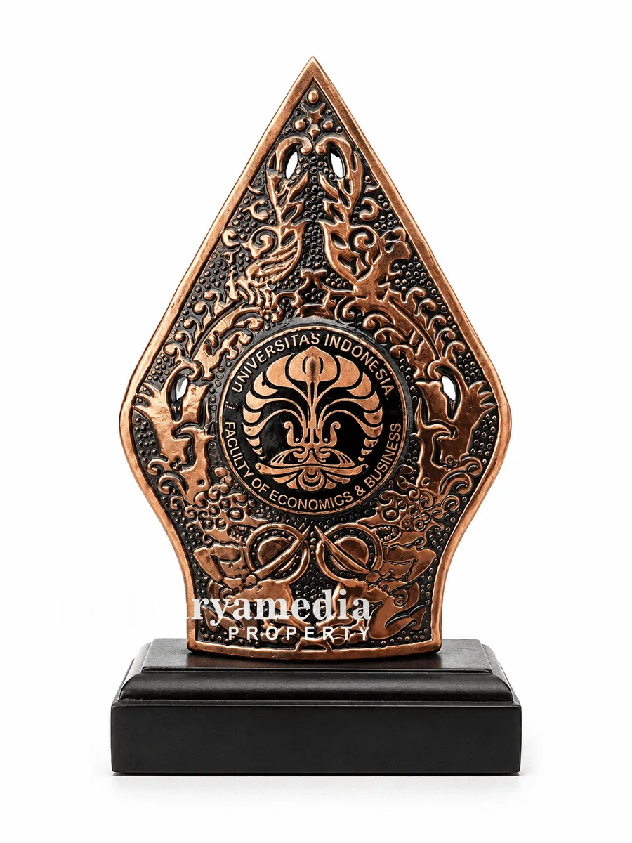 Plakat Wayang Universitas Indonesia - Plakat Wayang Karyamedia Souvenir
