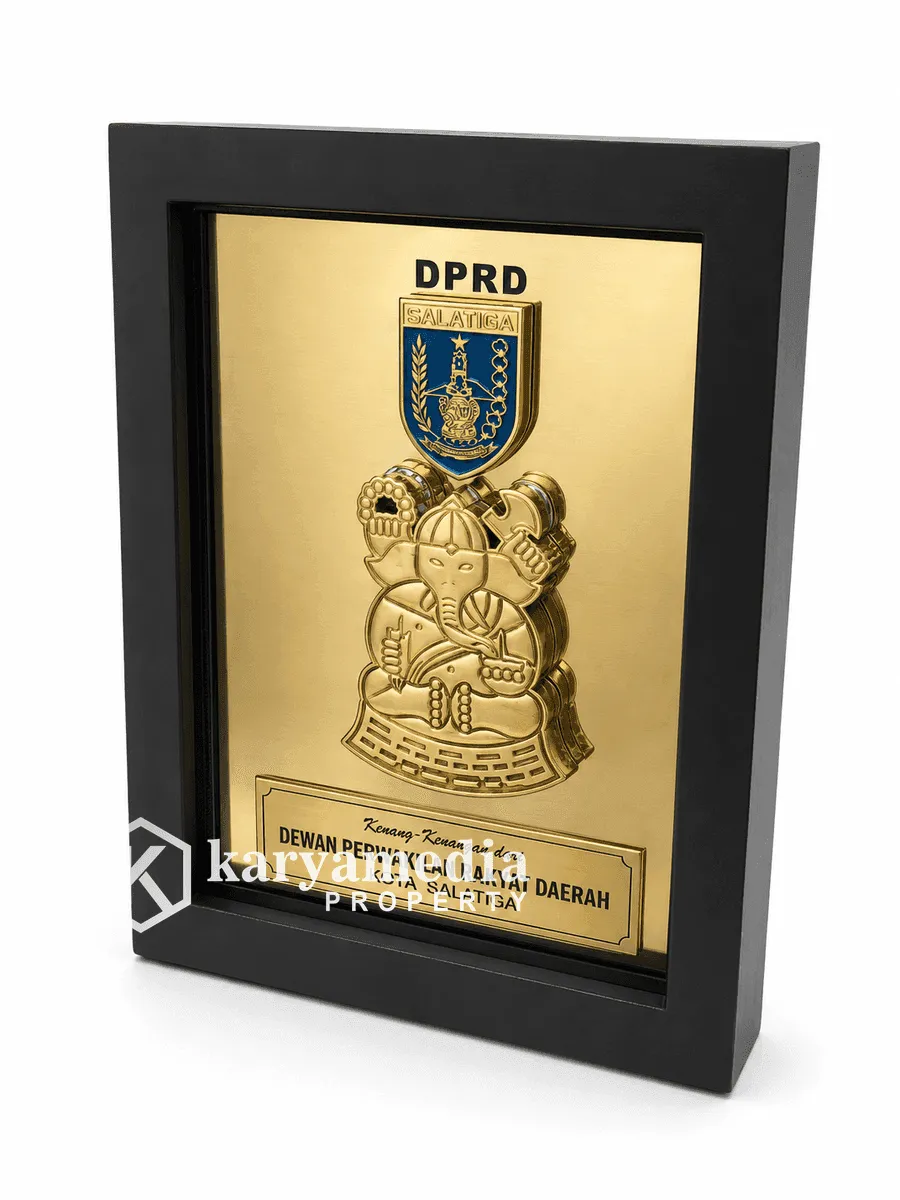Plakat Wayang DPRD Salatiga - Plakat Wayang Karyamedia Souvenir