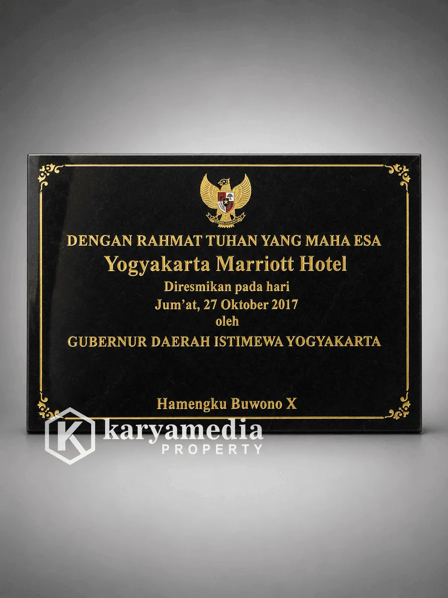 Prasasti Marmer 5 - Prasasti Marmer Karyamedia Jogja