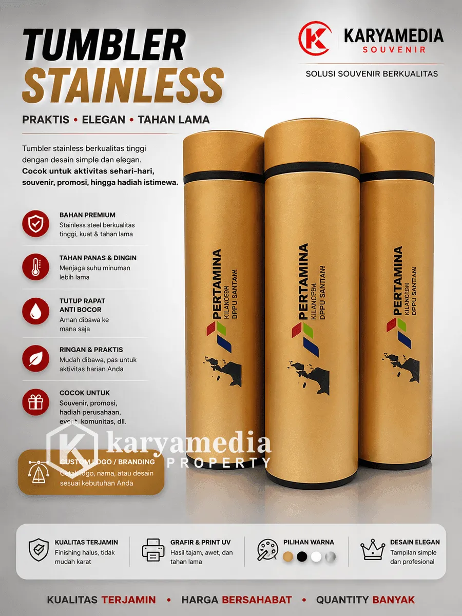 Tumbler 5 - Tumbler Karyamedia Souvenir