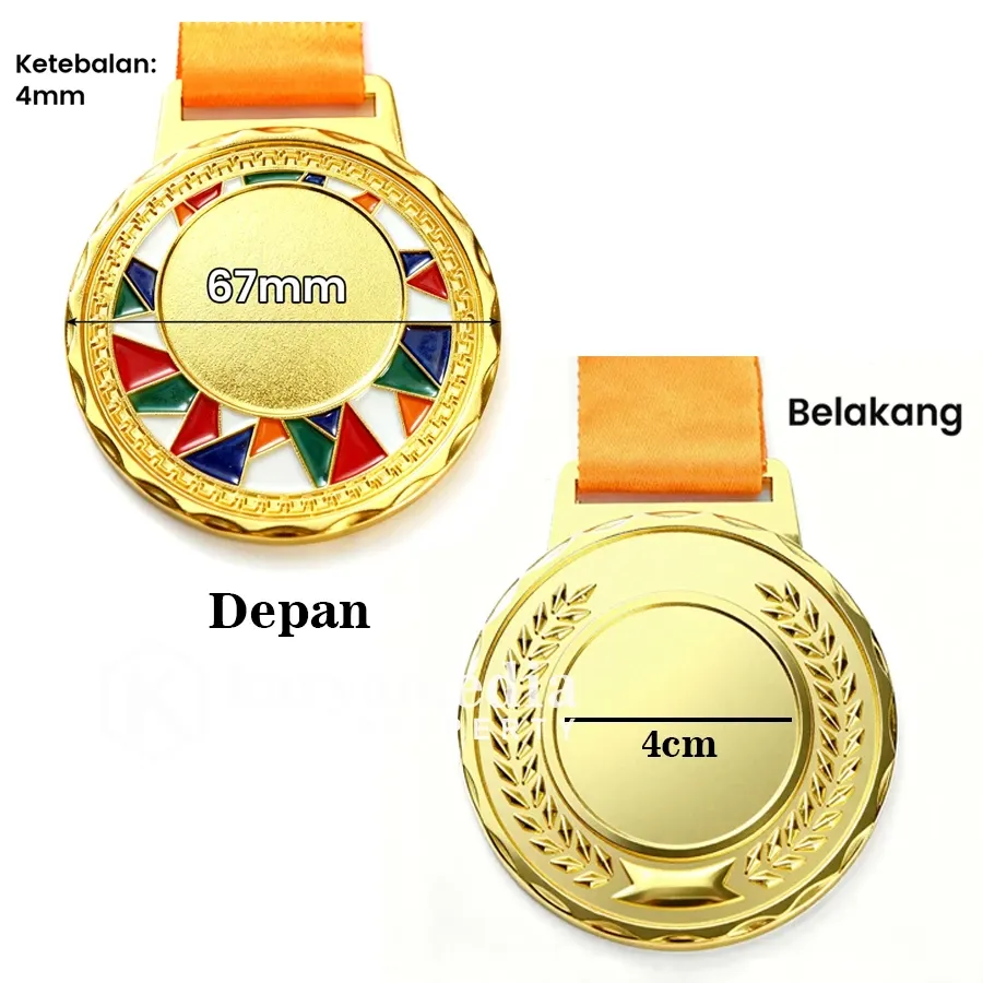 Template Medali Custom 16 - Template Medali Custom Karyamedia Souvenir