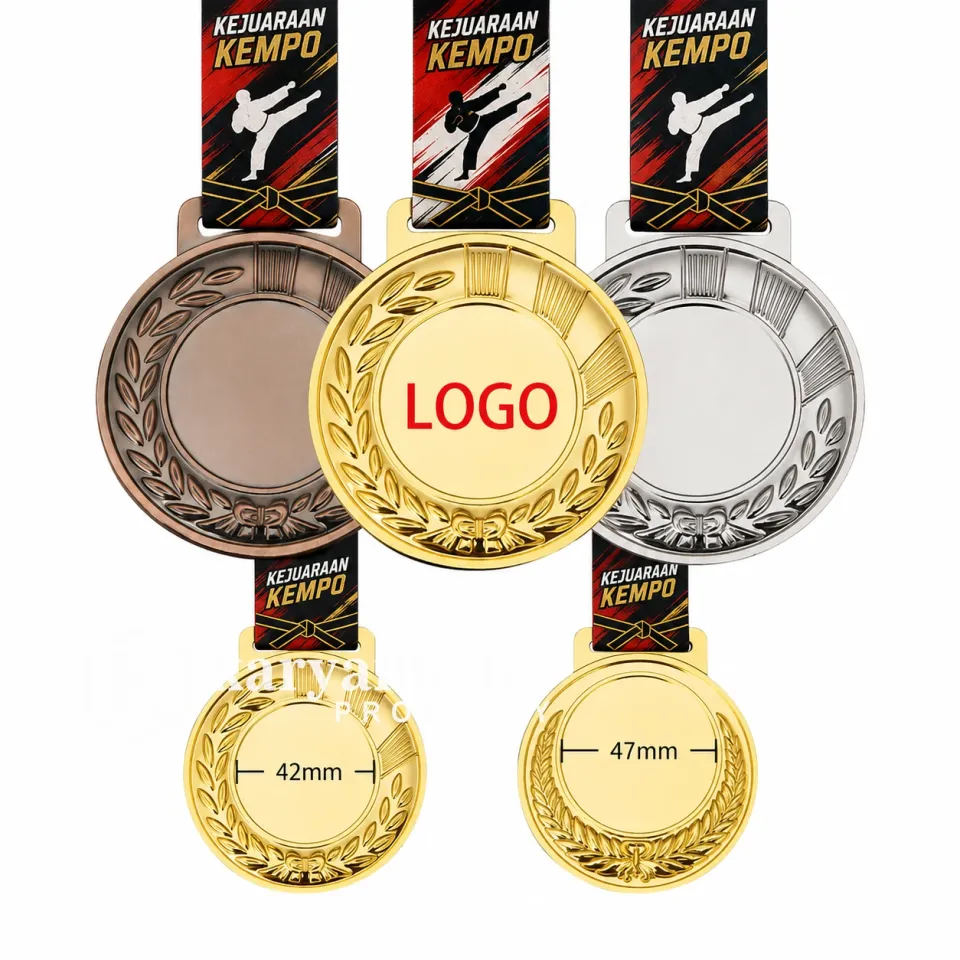 Medali Kempo - Template Medali Custom Karyamedia Souvenir