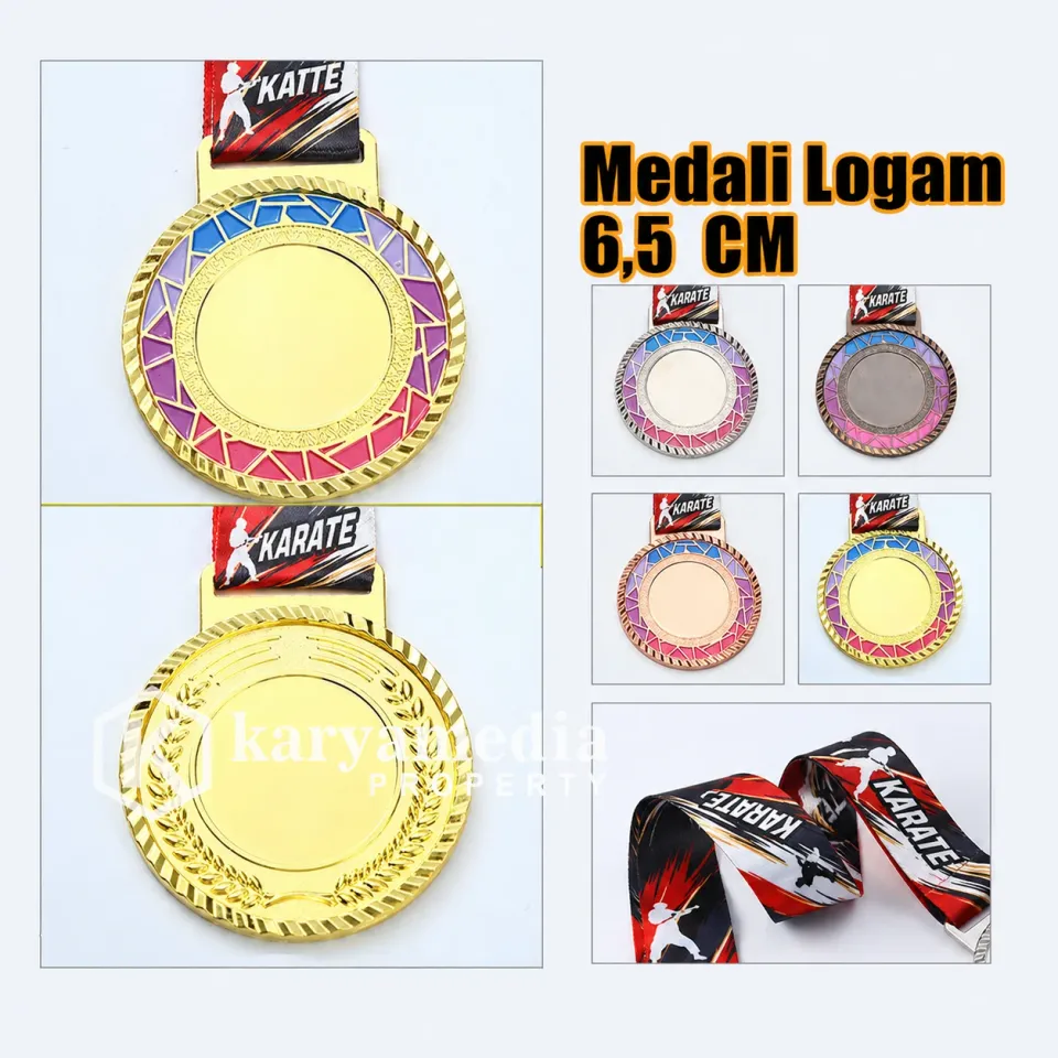 Template Medali 1 - Template Medali Custom Karyamedia Souvenir