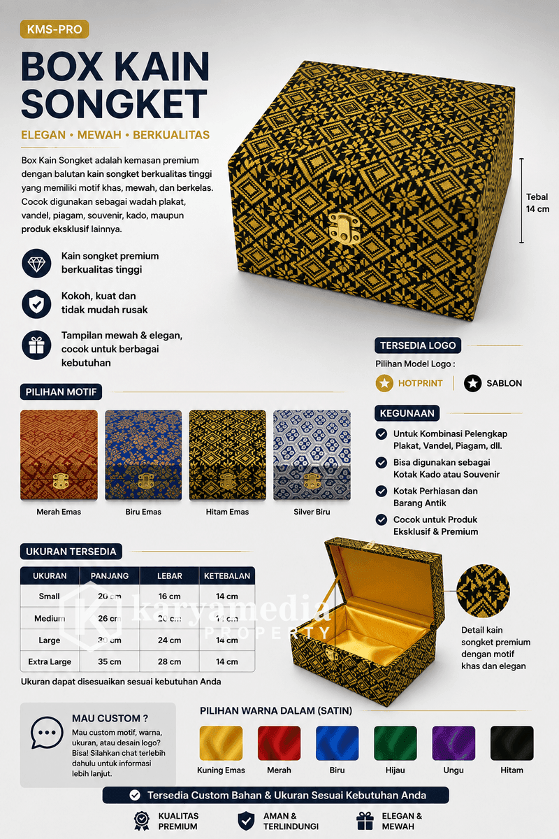 box batik custom motif parang